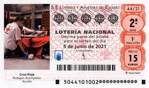 Secos lotería de cruz roja del 29/06/2021. Loteria Cruz Roja