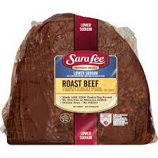 Roast beef tea sandwiches combine sour cream, horseradish and chives. Sara Lee Sl Low Sodium Medium Rst Beef Walmart Com Walmart Com