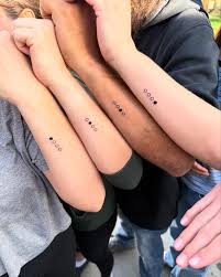 Sibling tattoos:):) It was an absolute pleasure giving this family these  tattoos:) #siblingtattoos #circletattoo #finelinetattooing  #finelinetattooartist #tattooartist #utahtattooartist  #saltlakecitytattooartist @briannepotter