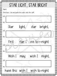 Star Light Star Bright Print Go Worksheets For Ta Titi Sol Mi Kindergarten Music Lessons Elementary Music Class Music Lessons