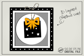 Download 3d Christmas Card Gift Present Graphic By Boertiek Creative Fabrica SVG Cut Files