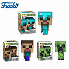 Well, it's 24 diamonds plus a crafting table. Funko Pop Anime Game Minecraft 322 Steve In Diamond Armor Creeper Steve Action Figure Model Toys Collection Kids Birthday Gifts Buy At The Price Of 9 80 In Aliexpress Com Imall Com