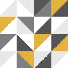Yellow Gray Geometric Wallpaper Mural Murals Wallpaper Geometric Wallpaper Geometric Wallpaper Murals Geometric Pattern Wallpaper