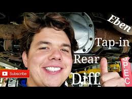 1993 Ford Crown Victoria rear differential gear lube change with Amsoil