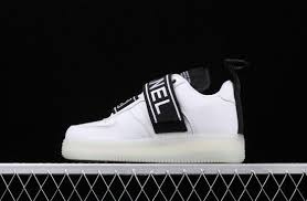 Custom Chanel X Nike Air Force 1 Utility White Af1 Nike Air Force Custom Nike Shoes Nike Shoes Outfits