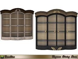 The wood used in the formal dining sets is crucial in establishing the theme of the room. Canelline S Elegance Dining Room China Cabinet