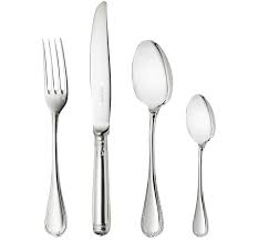 The standing lion with his right front paw raised (the lion passant) is the most commonly seen sterling quality mark. 48 Piece Silver Plated Flatware Set Malmaison Christofle