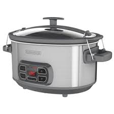 I did find one source that press the button on the bottom left to enter set mode, use the up/down and 'left' button to set the temp you want then press the far left button again to accept. 7 Quart Digital Slow Cooker Black Decker