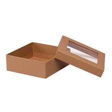 Saw something that caught your attention? Cardboard Brown Gift Box With Window Rs 60 Piece Painting Expert Id 12893415473