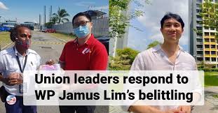 Ayhan kose & jamus j. Union Leaders Respond To Wp Jamus Lim S Belittling