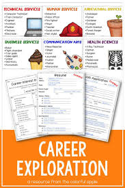 Career Exploration A Job Interview Project In 2020 Career Exploration Career Exploration Activities Upper Elementary Activities