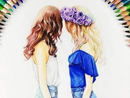 1001 Idee Di Disegno Per La Sua Migliore Amica Che Apprezzera Disegni Sorprendenti Bellissimi Disegni Disegni Di Ragazze