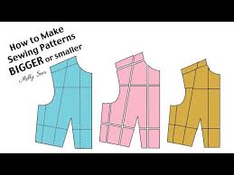 Plus, there's the undeniable thrill of using a cute fabric to sew a completely unique purse. How To Make A Sewing Pattern Bigger Or Smaller Pattern Grading Melly Sews