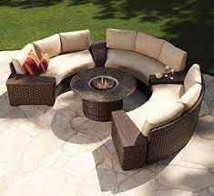 Mallin Patio Furniture Lowes Patiotablesidea Fire Pit Patio Set Fire Pit Furniture Wicker Patio Furniture