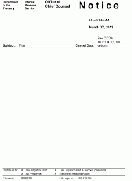 30 2 1 Office Of Chief Counsel Directives System Internal Revenue Service