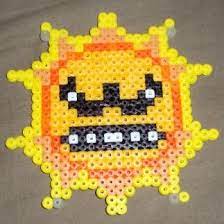 Angry sun/happy moon (v1.3) added: Angry Sun Mario 3 Sprite By Super Baka On Deviantart Pokemon Bead Bead Art Mario