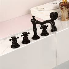 (pricing is for venetian bronze). Up To 50 Sale Long Spout Deck Mount Oil Rubbed Bronze Bathtub Faucet With Hand Held Shower