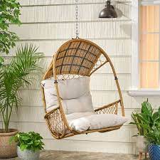 berkshire swing chair with cushion swinging chair hanging swing chair basket chair