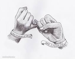 Never Let Go Pictures Photos And Images For Facebook Tumblr Pinterest And Twitter Drawings For Boyfriend Drawings Of Friends Bff Drawings