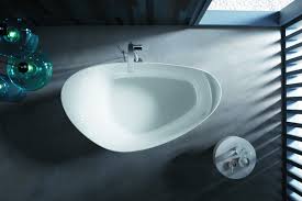 Our lithocast® matte and dynamic new lithocast gloss cast resin material allows for new geometries, textures and designs for the modern bath. Now Trending Freestanding Focus Photo Kohler Veil Freestanding Tub Free Standing Tub Stone Design Kitchen And Bath