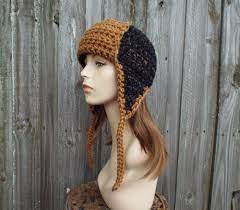 Trapper Hat Mens Hat Crochet Hat Womens Hat Winter Hat Chunky Hat Ear Flap Hat Fall Fashion Wanderlust Earflap Hat Ready To Ship Winter Hats For Women Ear Flap