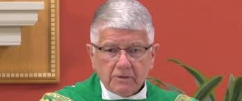 Father Ed Meeks got blowback using party of death label