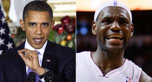Obama feels for LeBron