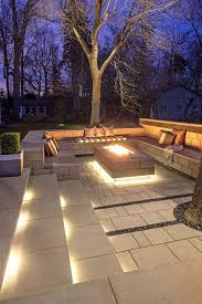 20 Beautiful Outdoor Fire Pit Lighting Decor Ideas Terraced Patio Ideas Backyard Seating Backyard Landscaping Designs
