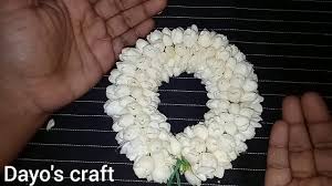 Tom thumb does have beautiful flowers and fair to. How To String Jasmine Flower Garland Youtube