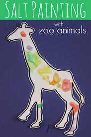 Ready to get cooking with your tiny helper? Zoo Animal Salt Painting For Kids Toddler Approved