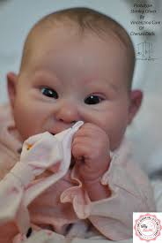 STANLEY OLIVER down syndrome vinyl reborn baby doll kit. TRU BORN