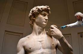 David is a masterpiece of renaissance sculpture, created in marble between 1501 and 1504 by the italian artist michelangelo. Michelangelo S David Reveals Medical Mystery 500 Years Later