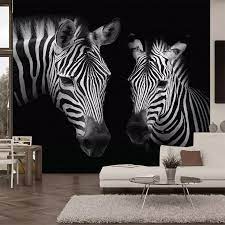 Taogift self adhesive vinyl white black zebra print contact paper shelf liner for dresser drawer cabinets table furniture walls crafts decal. Custom Photo Wallpaper 3d Retro Vintage Black And White Zebra Mural Wall Covering Non Woven Bedroom Mural Home Decor Wall Paper Buy Wallpaper 3d Printing Wallpaper For Gym Wallpaper Dinding 3d Product On Alibaba Com