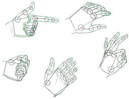 Can you see how the fingers curl when you clench your fist? How To Draw Hands Part 1 Construction Rapidfireart