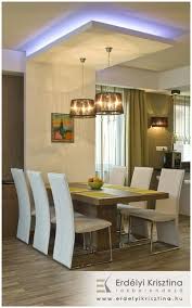 Anyone can tweak their dining room ceiling to match an existing theme, whether you have a huge dining hall or a sizable one. Vilagitas Megoldas Ceiling Design Living Room Bedroom False Ceiling Design False Ceiling Living Room