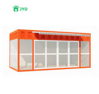 Junyaoding Prefab Mobile Convenience Store Steel Frame ...