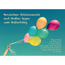 Herzlichen Gluckwunsch Und Gottes Segen Zum Geburtstag Kawohl Verlag Gmbh Co Kg
