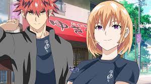 Erina gulped down on her saliva, a soma grinned to erina before reaching into his pocket and takes out a friendship bracelet i'm giving you this. Erina Nakiri And Soma Yukihira Shokugekinosoma
