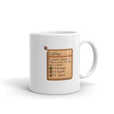 Littlealienproducts Stardew Valley Coffee Mug By Nowifi Coffee Coffeemug Mug Cafe Espresso Photography Coffee Stardew Valley Stardew Valley Tips Mugs