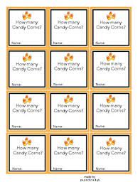 Maybe you would like to learn more about one of these? Halloween Candy Corn Guessing Game Printable Tags By Cindy Barry