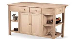 Wc 4824 Super Kitchen Island Unfinished Furniture Of Wilmington