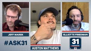 Next gen of leafs just for fun. Sportsnet Ask31 Live W Toronto Maple Leafs Forward Auston Matthews Facebook
