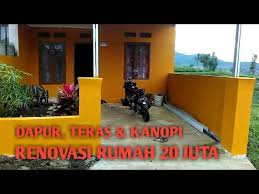 Hal tersebut dikarenakan tujuan rumah subsidi. Renovasi Rumah Subsidi Dapur Dan Kanopi 20 Juta Youtube