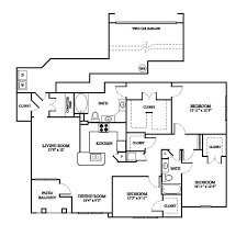 The floor plan is open with the kitchen. F1 W Attached Double Garage 3 Bed Apartment Raveneaux