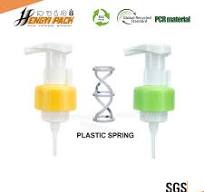 New Customized 43/410 42/410 All Plastic Foam Pump with No Metal Spring  0.8cc Lotion Foaming Hand Liquid Soap Dispenser Pump for Washing