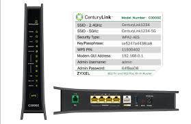 Using Your Zyxel C3000z Centurylink Internet Help