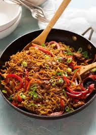 Chicken Vegetable Ramen Noodles Recipe Vegetable Ramen Chicken And Vegetables Recipetin Eats