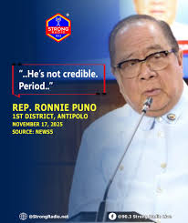 AKUSASYON NI CO, DILI KATUOHAN SIGUN NI PUNO! DILI katuohan! Kini ang  pamahayag ni House Deputy Speaker ug Antipolo 1st District Rep. Ronnie  Puno. Kalabot sa mga alegasyong gibuhi-an ni former Ako