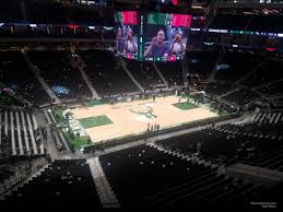 fiserv forum section 210 milwaukee bucks rateyourseats com