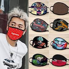 Pack Of 100 Anti Pollution Customized Face Masks One Hundered Pieces Of Face Mask Bag Pattern Mouth Mask Fashion Fashion Face Mask